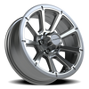 Vision Wheel 5x4.5" TURBINE - Satin Black Automotive Wheel
