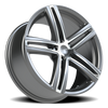 Vision Wheel 5x114.3 Satin Black Nitrous FWD Wheel