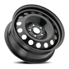 Vision Wheel 5-100 Black Modular Snow Wheel