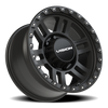 Vision Wheel 8-170 SB VIS MANX2 8-Lug Satin Black Automotive Wheel