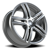 Vision Wheel 5x114.3 VIS NITROUS FWD - Satin Black Finish
