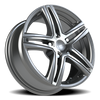 Vision Wheel 5-100 GMMF VIS NITROUS FWD Automotive Wheel