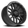 Vision Wheel 5x5.5 Nemesis Wheel - Matte Black with Zinc