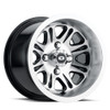 Vision Wheel 4-Lug Gloss Black Machined Finish Wheel Rim