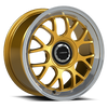 5-100/115 Vision Wheel Alpine Satin Black Automotive Wheel