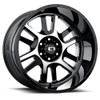 Vision Wheel 8-180 GBMF Gloss Black Machined Split Wheel