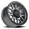 Vision Wheel 6-135 Gunmetal Automotive Wheel with Zinc Finish