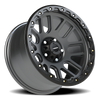 Vision Wheel 5x5.0" Gunmetal with Zinc Nemesis Wheel