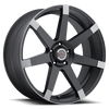 Vision Wheel 5-115 MB Matte Black Automotive Wheel