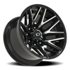 Vision Wheel 8-170 GBMF Gloss Black Machined Wheel