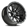 Vision Wheel 6x5.5 Gloss Black VIS KORUPT Wheel