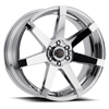 Vision Wheel 6x5.5 Chrome (CHR) Wheel Rim for 6-Lug Vehicles