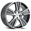 Vision Wheel 5x120mm 4.72" Satin Black AMF Stunner Wheel