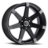 Vision Wheel 6-Lug Matte Black Anthracite Spoke Custom Wheel