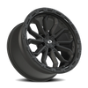 6x5.5 Satin Black Vision Korupt Wheel