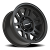 Vision Wheel 5x5.5 Satin Black VIS Overland Automotive Wheel Rim
