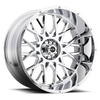 Vision Wheel 8-170 CHR VOR ROCKER Chrome Automotive Wheel Rim