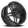 Vision Wheel 5-115 GB Wedge - Gloss Black Automotive Wheel