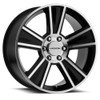 Vision Wheel 5x120mm Gloss Black Machined Stunner Wheel