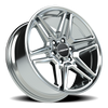 Vision Wheel 6-Lug Chrome Wedge Rim – Automotive Wheel