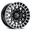 Vision Wheel 5x4.5 Satin Black SAVAGE Automotive Wheel