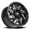 Vision Wheel 6-130 SB VIS KORUPT Satin Black Automotive Wheel