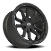 Vision Wheel 5x5.5 Korupt Satin Black Automotive Wheel