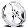 Vision Wheel 5-120 Polished Polished Automotive Wheel Rim