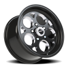 Vision SSR Mag 5x114.3mm / 4.5" Gloss Black Machined Wheel