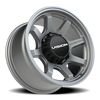 Vision Wheel 8-6.5 SG FLOW - 8 Lug Satin Gunmetal Aluminum Wheel