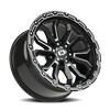 Vision Wheel 6x5.5 Gloss Black KORUPT Automotive Wheel