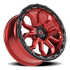 Vision Wheel 5-110 Gloss Black Lip Korupt Automotive Wheel