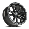 Vision Wheel 5x5 Gloss Black Korupt Automotive Wheel