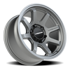Vision Wheel 6-Lug 5.5-Inch Satin Gunmetal Flow Wheel