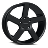Vision Wheel 6-Lug 5.5" Satin Black Switchback Wheel
