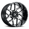 Vision Wheel 5x127mm Gloss Black Machined GBMFR