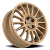 5x100mm Bronze Vision Monaco Wheel