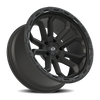 Vision Wheel 5-Lug 5.0" Satin Black Korupt Wheel