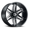 Vision Wheel 8-180 GBMS Razor Gloss Black Machined Wheel