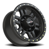 Vision Wheel 8x6.5" Matte Black Manx Automotive Wheel