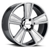 Vision Wheel 5-120/4.72 Chrome Stunner Wheel