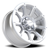 Vision Wheel 5x5.0 Turbine Automotive Wheel – Satin Black Finish