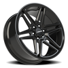 6-139.7 GB Vision Wedge Wheel – Gloss Black Automotive Rim