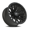 Vision Wheel 8-6.5 SB VIS KORUPT – 8-Lug Satin Black Automotive Wheel