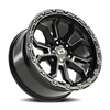 Vision Wheel 5-150 GBLK MIL SPK VIS KORUPT Gloss Black Wheel