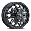 Vision Wheel 5x130 GBMS Korupt Gloss Black Machined Finish Automotive Wheel