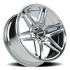 Vision Wheel 6-139.7 Chrome Wedge Automotive Wheel