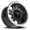 Vision Wheel 5x127mm Gloss Black Machined MANX Automotive Rim