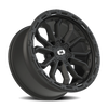 Vision Wheel Korupt 6x5.5 Satin Black Wheel