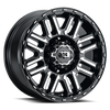 Vision Wheel 8-180 GBMF Gloss Black Machined Wheel - 8x180mm Bolt Pattern